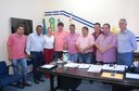 Diretoria da União das Câmaras de MS visita Amambai Diretoria da União das Câmaras de MS visita Amambai