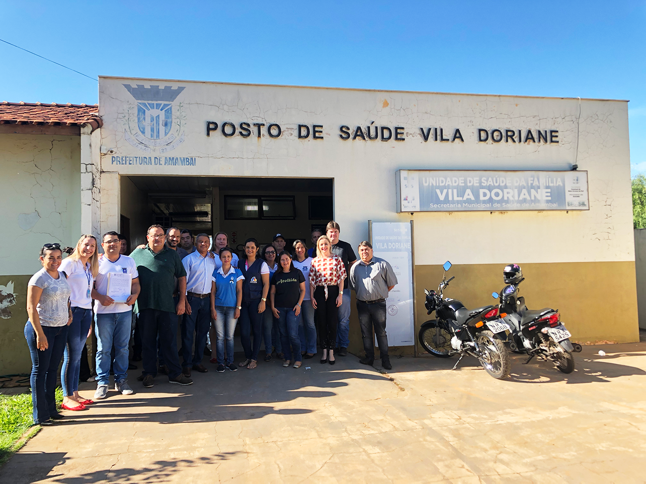 Vereadores destacam reforma do posto da Vila Doriane
